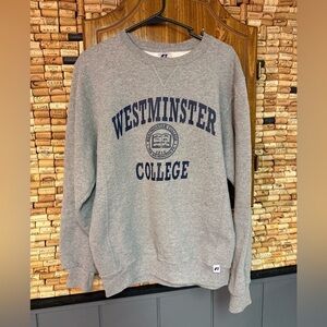 Russell Athletic Gray Westminster College Sweatshirt